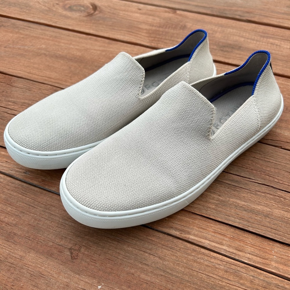 Rothy’s The Original Slip On Sneaker Sand Size 8